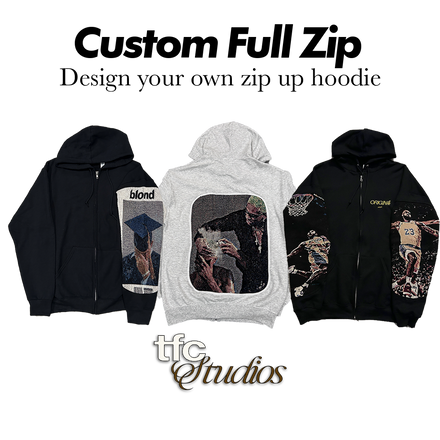 Custom Full Zip Hoodie